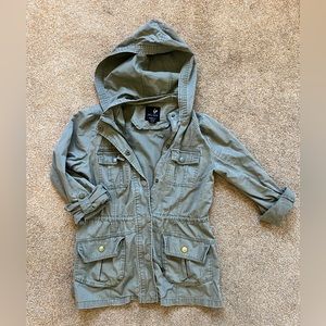 Green utility jacket in great condition